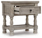 Harrastone Nightstand - All Brands Furniture (NJ)