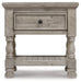 Harrastone Nightstand - All Brands Furniture (NJ)