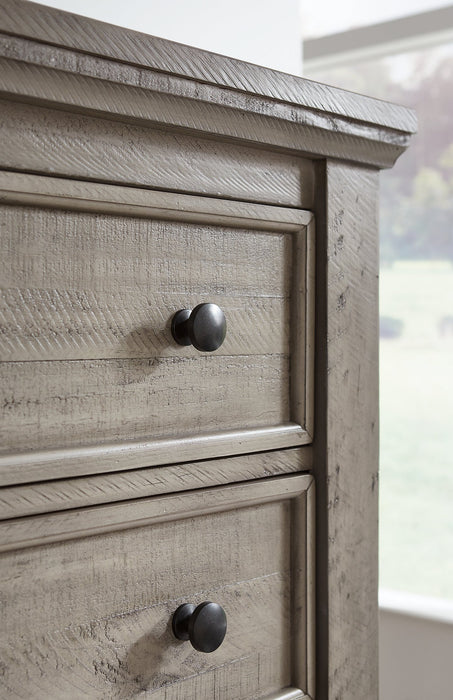 Harrastone Dresser and Mirror - All Brands Furniture (NJ)