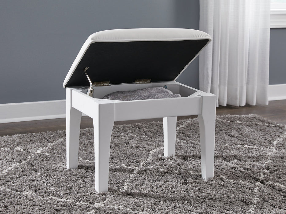 Chalanna Vanity Stool - All Brands Furniture (NJ)