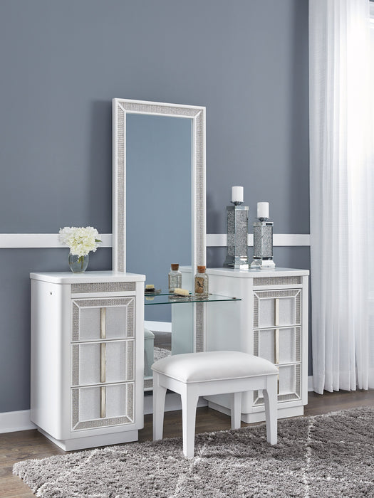 Chalanna Vanity with Mirror - All Brands Furniture (NJ)