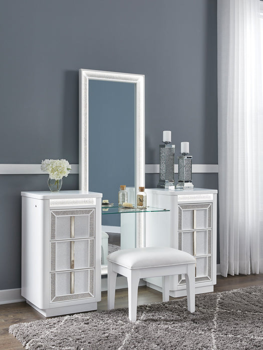 Chalanna Vanity with Mirror - All Brands Furniture (NJ)
