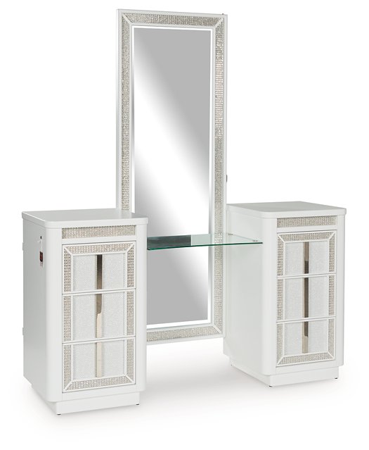 Chalanna Vanity with Mirror - All Brands Furniture (NJ)