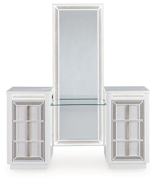 Chalanna Vanity with Mirror - All Brands Furniture (NJ)