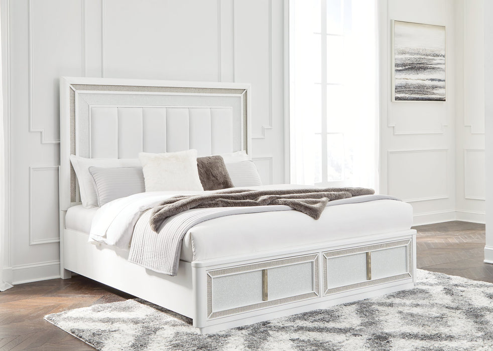 Chalanna Upholstered Storage Bed - All Brands Furniture (NJ)