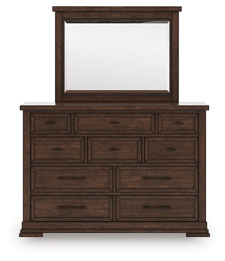 Taffenbrook Dresser and Mirror - All Brands Furniture (NJ)