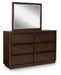 Dilenno Dresser and Mirror - All Brands Furniture (NJ)