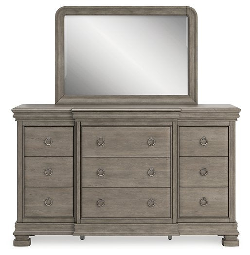 Lexorne Dresser and Mirror - All Brands Furniture (NJ)