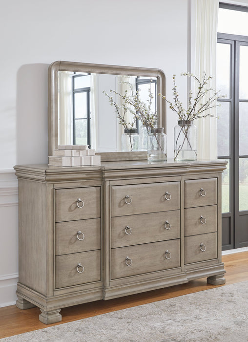 Lexorne Dresser and Mirror - All Brands Furniture (NJ)