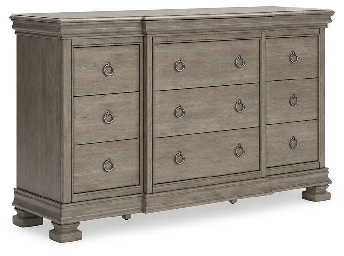 Lexorne Dresser and Mirror - All Brands Furniture (NJ)