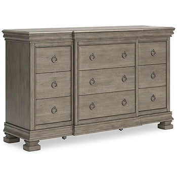 Lexorne Dresser and Mirror - All Brands Furniture (NJ)