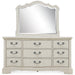 Arlendyne Dresser and Mirror - All Brands Furniture (NJ)