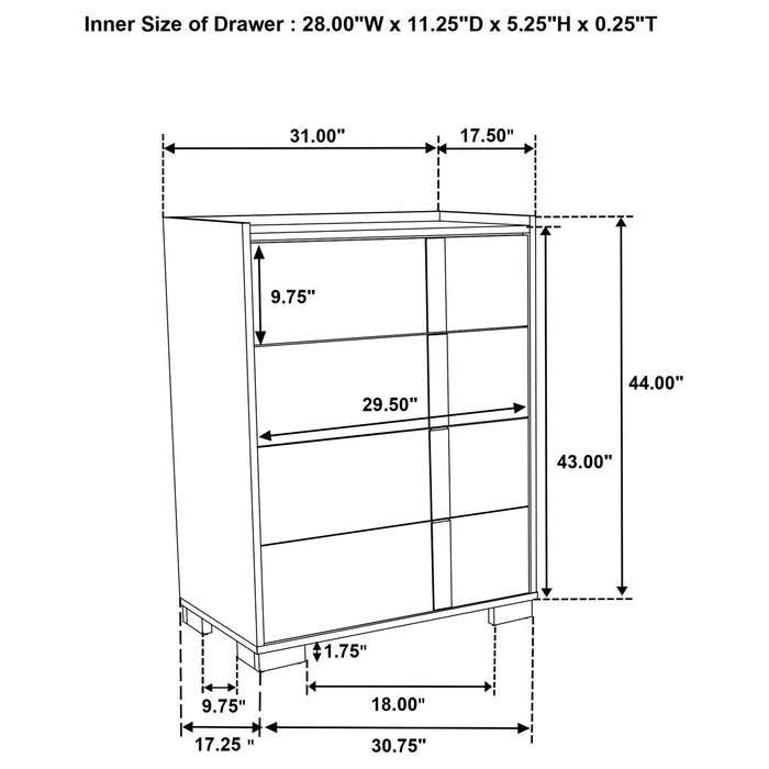 Hyland Chest of Drawers - All Brands Furniture (NJ)