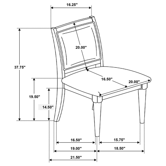 Onslow Dining Side Chair - All Brands Furniture (NJ)