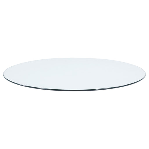 Glass Top 10mm Round Clear Tempered - All Brands Furniture (NJ)
