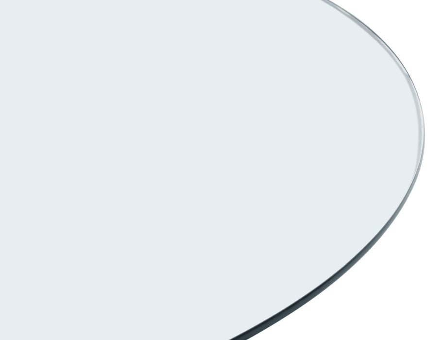Glass Top 10mm Round Clear Tempered - All Brands Furniture (NJ)