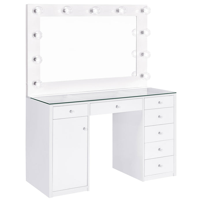 Acena Vanity Table and Mirror - All Brands Furniture (NJ)