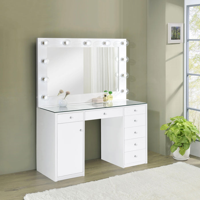 Acena Vanity Table and Mirror - All Brands Furniture (NJ)