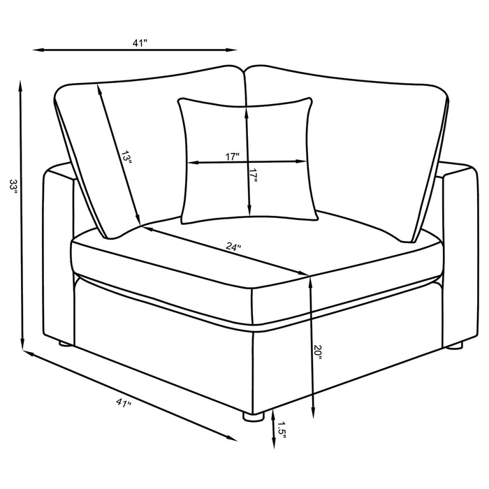 Serene Modular Sectional Sofa - All Brands Furniture (NJ)