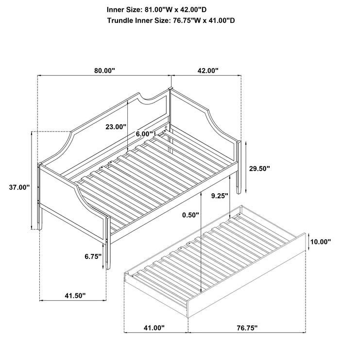 Redding Daybed with Trundle - All Brands Furniture (NJ)