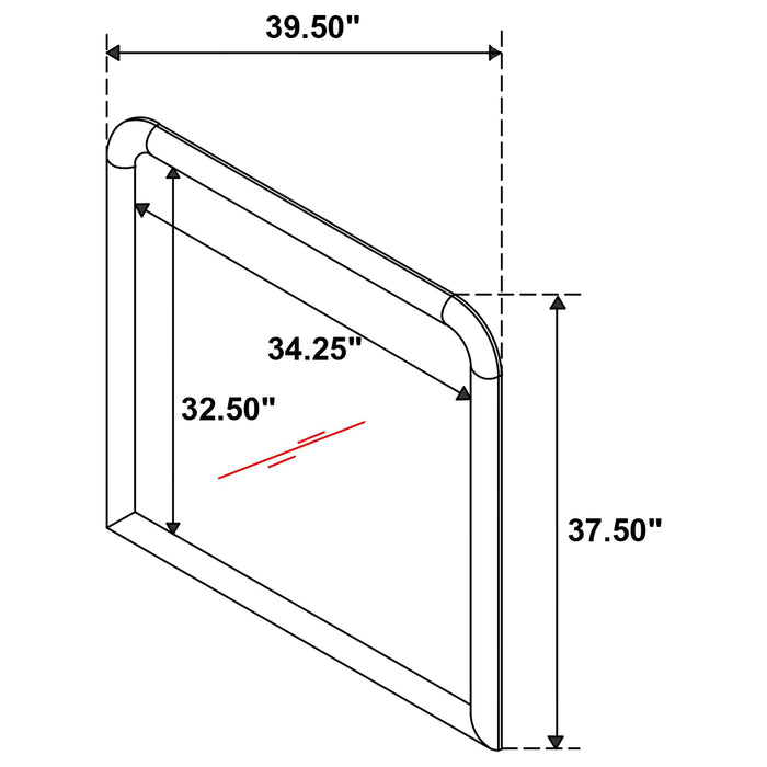 Amsbury 5 Pc Bedroom Set - All Brands Furniture (NJ)