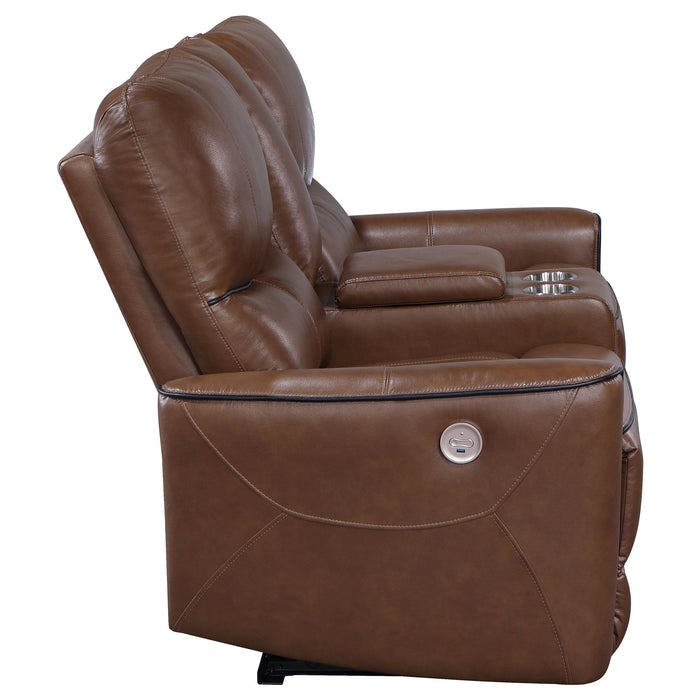 Greenfield Power Reclining Loveseat - All Brands Furniture (NJ)