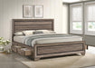 Kauffman California King, Eastren King & Queen Storage Bed Washed Taupe - All Brands Furniture (NJ)