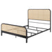Lanewood Eastern King & Queen Bed Black & White - All Brands Furniture (NJ)
