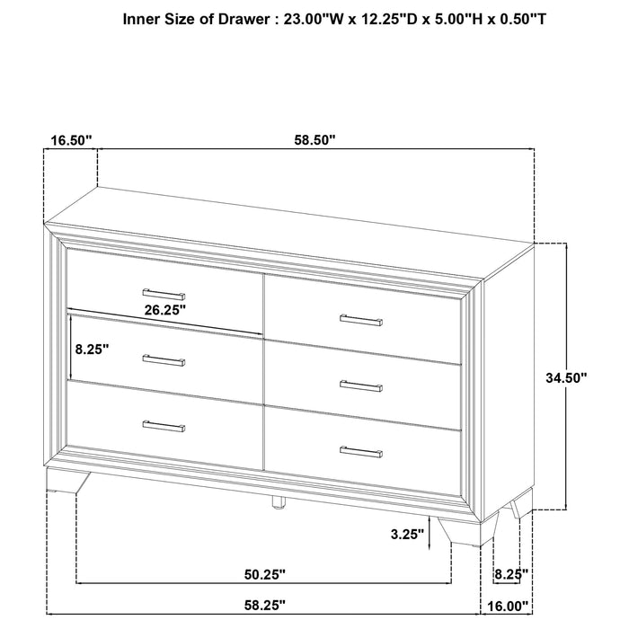 Wright Bedroom Set - All Brands Furniture (NJ)