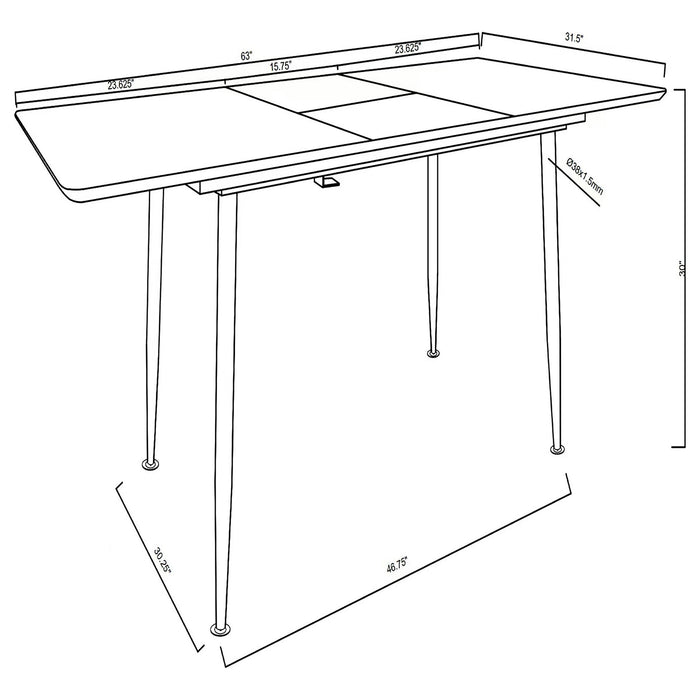 Horizon Dining Tables - All Brands Furniture (NJ)