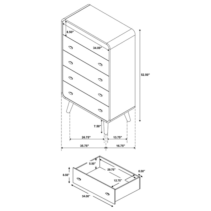 Robyn Chest of Drawers - All Brands Furniture (NJ)