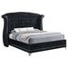 Barzini Tufted Upholstered Bed Black - All Brands Furniture (NJ)
