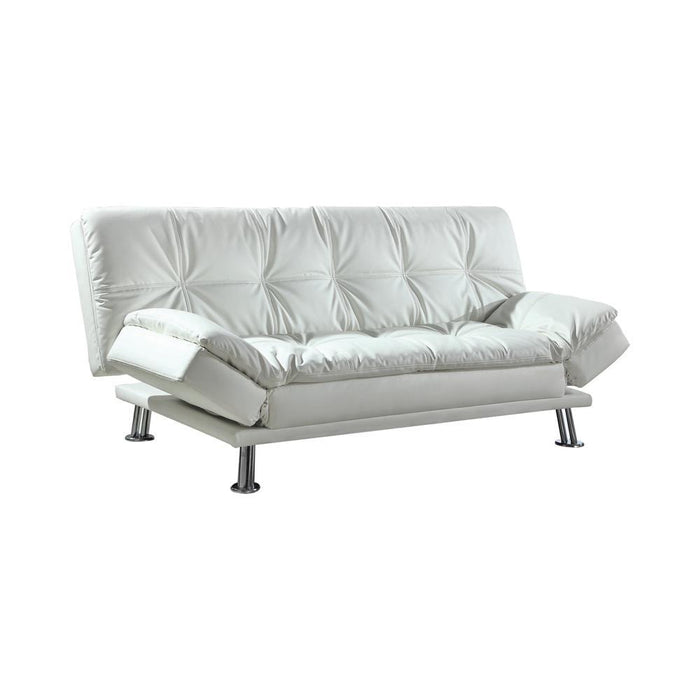 Dilleston Tufted Back Upholstered Sofa Bed Grey - All Brands Furniture (NJ)