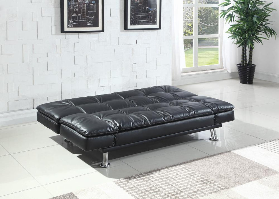 Dilleston Tufted Back Upholstered Sofa Bed Grey - All Brands Furniture (NJ)