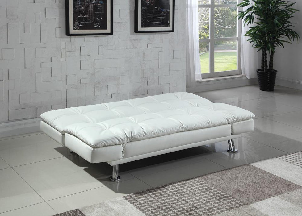 Dilleston Tufted Back Upholstered Sofa Bed Grey - All Brands Furniture (NJ)