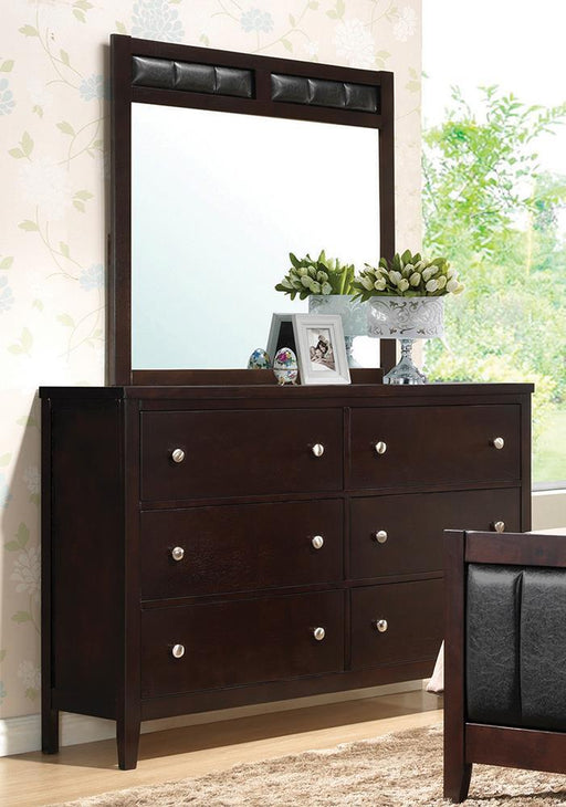 Carlton 6-drawer Rectangular Dresser Cappuccino - All Brands Furniture (NJ)