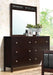Carlton 6-drawer Rectangular Dresser Cappuccino - All Brands Furniture (NJ)