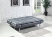 Dilleston Tufted Back Upholstered Sofa Bed Grey - All Brands Furniture (NJ)