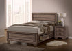 Kauffman California King, Eastren King & Queen Storage Bed Washed Taupe - All Brands Furniture (NJ)