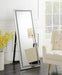 Giddish Cheval Floor Mirror Silver - All Brands Furniture (NJ)