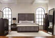 Durango California King, Eastren King, & Queen Upholstered Bed Smoked Peppercorn and Grey - All Brands Furniture (NJ)