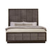Durango California King, Eastren King, & Queen Upholstered Bed Smoked Peppercorn and Grey - All Brands Furniture (NJ)