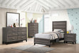 Watson Full & Twin Panel Bed Grey Oak - All Brands Furniture (NJ)