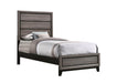 Watson Full & Twin Panel Bed Grey Oak - All Brands Furniture (NJ)