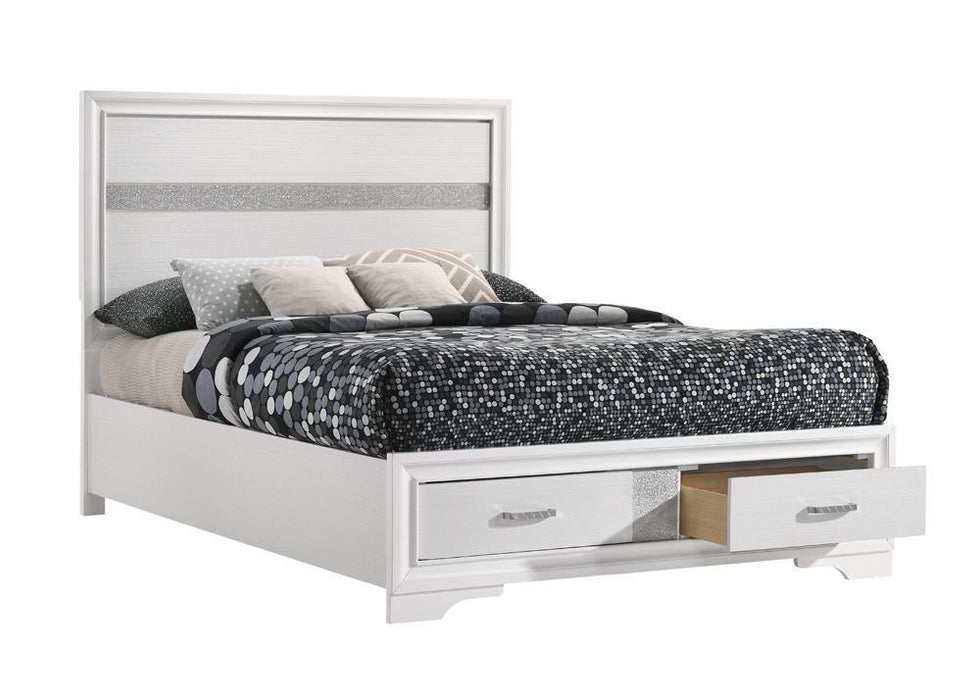 Miranda Full & Twin Storage Bed White - All Brands Furniture (NJ)