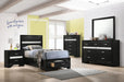 Miranda Full & Twin Storage Bed Black - All Brands Furniture (NJ)