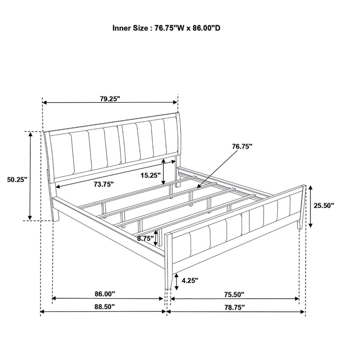 Wilkes Eastern King, Cal.King, Full, Twin, & Queen Bed - All Brands Furniture (NJ)