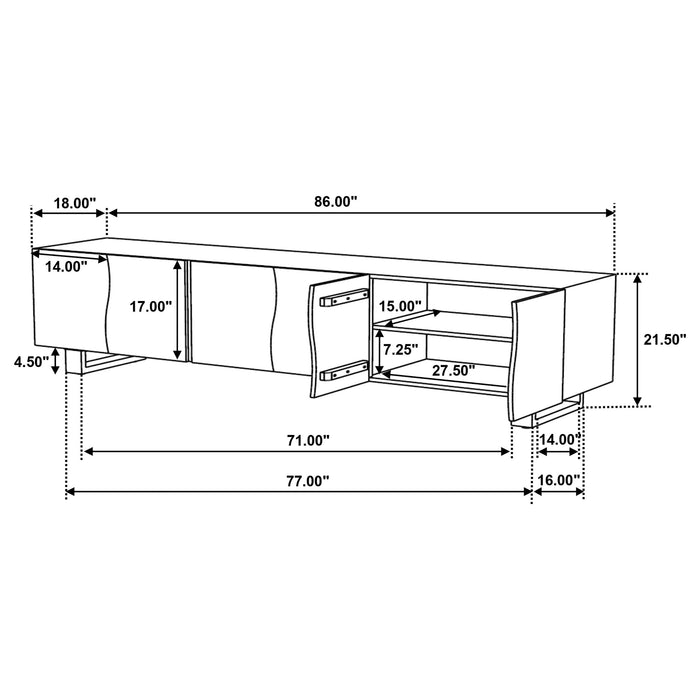 Trask TV Stand - All Brands Furniture (NJ)