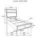 Miranda Panel Bed - All Brands Furniture (NJ)