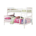 Chapman Full Over Full & Twin Over Full Bunk Bed Black & White - All Brands Furniture (NJ)